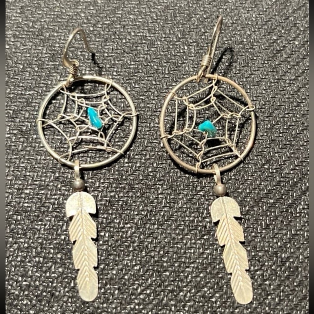 Vintage Native American earrings